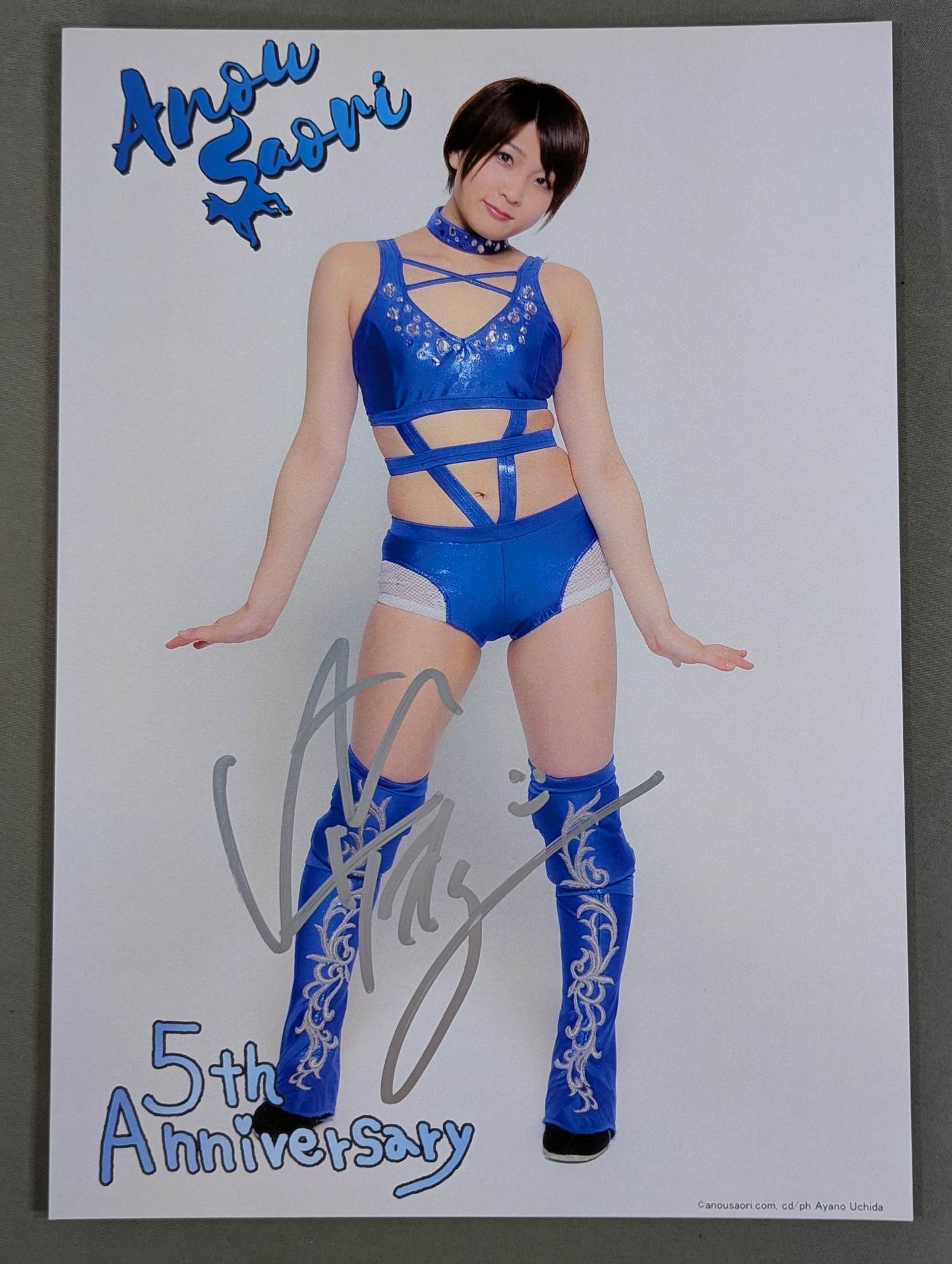 Saori Anou  hand signed autograph Pro-Photo (G-6)