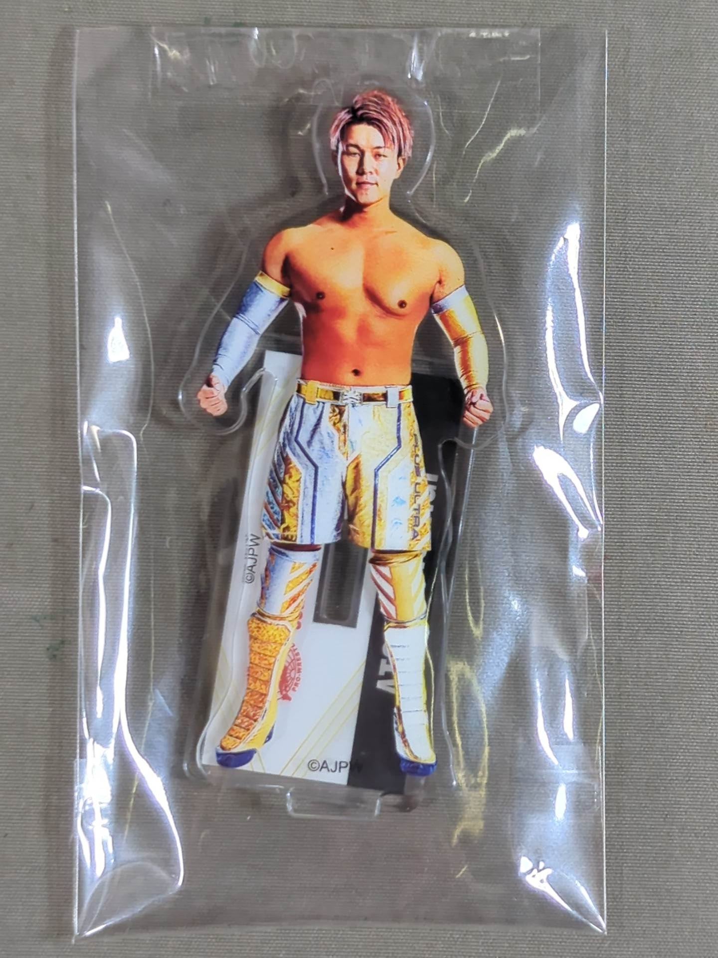 青柳亮生 全日本プロレス50周年 アクリルスタンド(B)