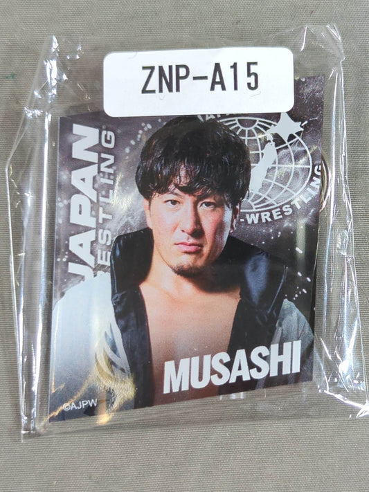 MUSASHI 全日本プロレス×ウェブポン アクリルキーホルダー