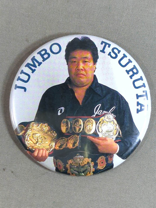 ジャンボ鶴田 缶バッジ