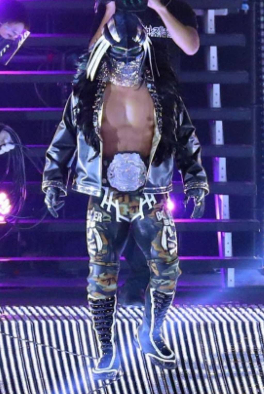 ★Taiji Ishimori WRESTLE KINGDOM 15 IWGP Junior Heavyweight fighters rights worn by him !! ★