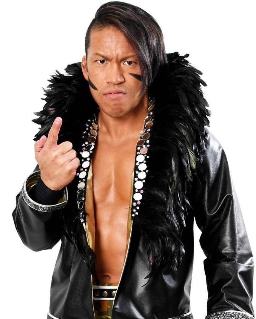★Taiji Ishimori WRESTLE KINGDOM 15 IWGP Junior Heavyweight fighters rights worn by him !! ★