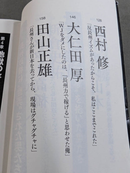 Testimony Riki Choshu : The Rebellion and Revolution of Zainichi Wrestlers