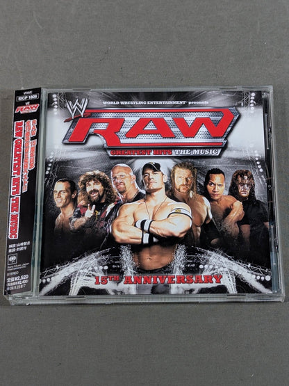 WWE RAW GREATEST HITS THE MUSIC 15TH ANNIVERSARY (Domestic Edition)