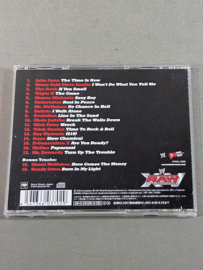 WWE RAW GREATEST HITS THE MUSIC 15TH ANNIVERSARY (Domestic Edition)