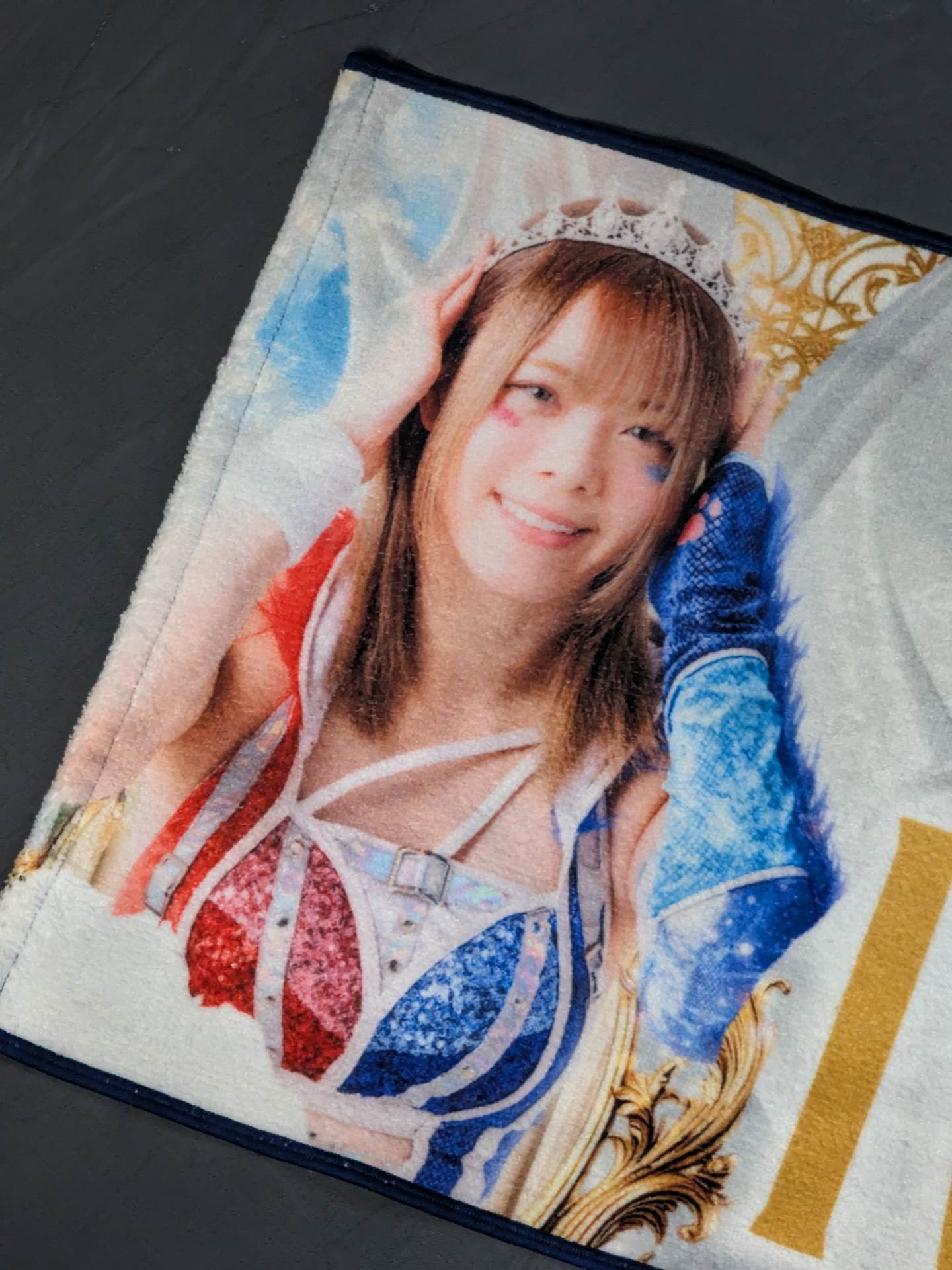 Mayu Iwatani  fighters  cheering towel ALLSTAR GRAND QUEENDOM 2024