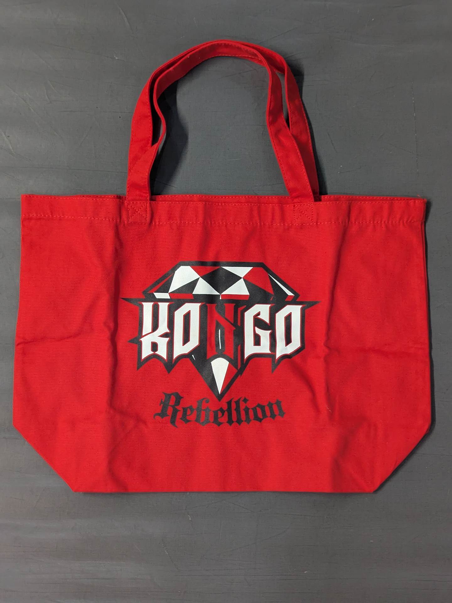 【3選手直筆サイン入り】金剛「REBELLION」トートバッグ