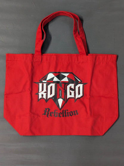 【3選手直筆サイン入り】金剛「REBELLION」トートバッグ