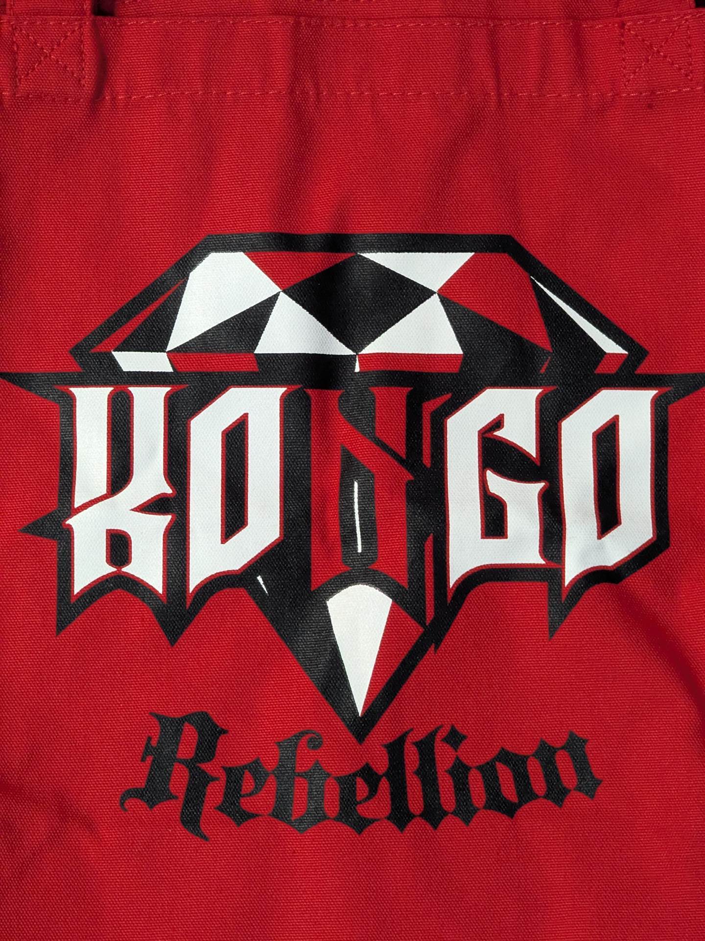 【3選手直筆サイン入り】金剛「REBELLION」トートバッグ