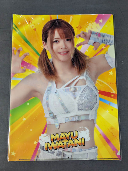 Mayu Iwatani  STARDOM POP UP TOUR plastic file folder 