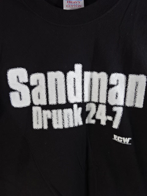 Sandman T-Shirt (1) (ECW / Black)