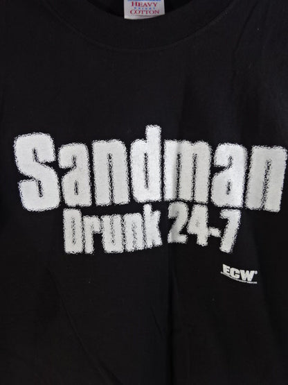 Sandman T-Shirt (1) (ECW / Black)