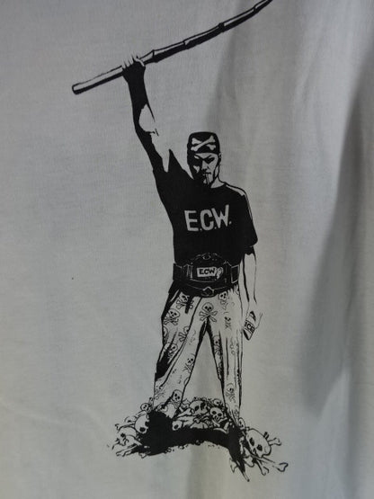 Sandman T-Shirt (2) (ECW / White)