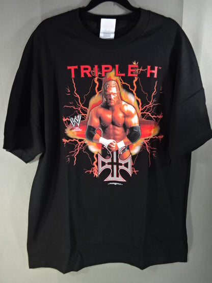 Triple H Picture T-Shirt (1) (WWE (2002) / Black)