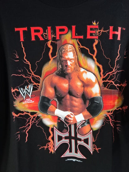 Triple H Picture T-Shirt (1) (WWE (2002) / Black)