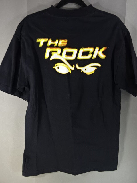 The Rock Picture T-Shirt (2) (WWF(1998) / Black)