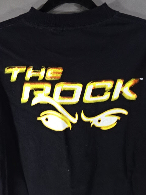 The Rock Picture T-Shirt (2) (WWF(1998) / Black)