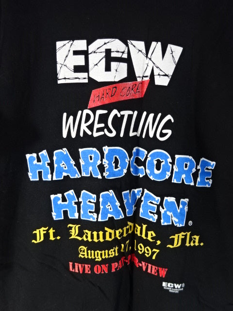 ECW☆1997ハードコアヘブン☆Tシャツ ECW 1997.8.21 HARDCORE HEAVEN Tシャツ① – 闘道館