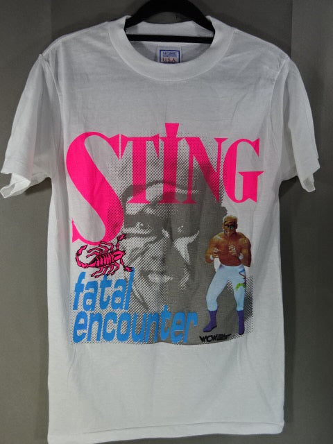 Sting Picture T-Shirt (2) (WCW / White) – 闘道館