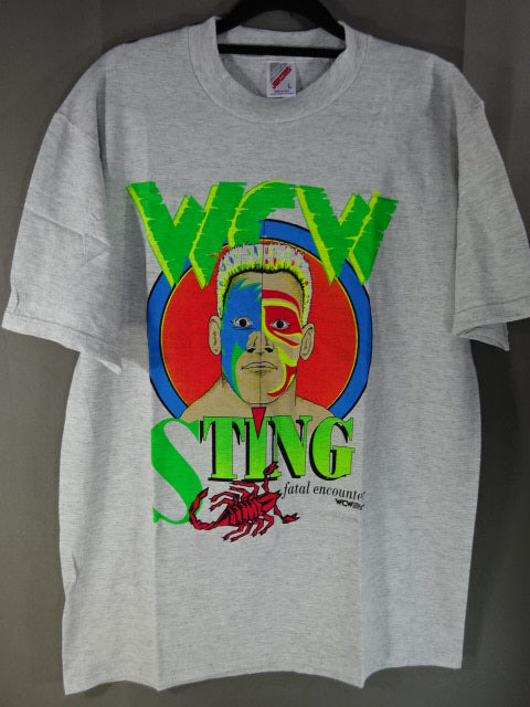 Sting Illustration T-Shirt (1) (WCW / Light Grey)
