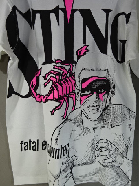 Sting Illustrated T-Shirt (2) (WCW(1991) / White)