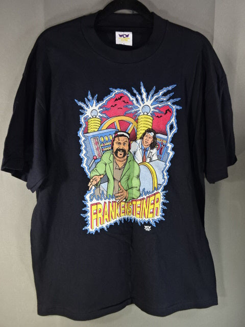 Steiner Brothers Illustrated T-Shirt (2) (WCW / Black)