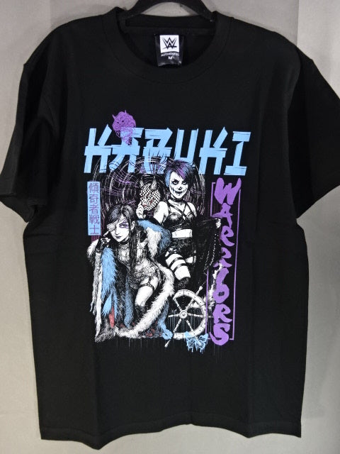Asuka & Kairi Sane  (Kabuki Warriors) Illustration T-Shirt (1) (Japan 2025)