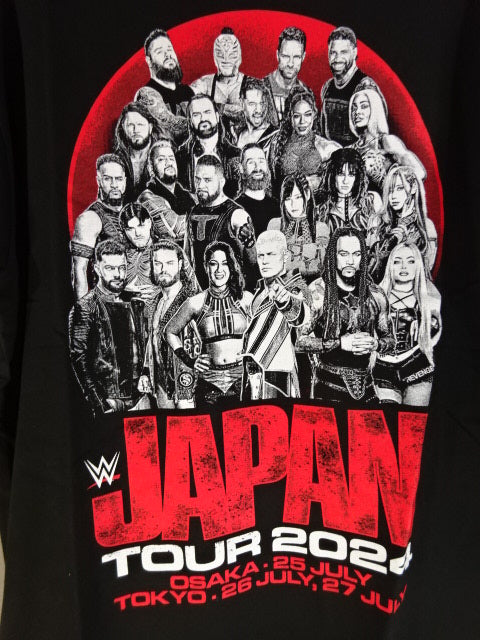 WWE 2024 日本公演コーディ・ローデス トーキョーナイトメア Tシャツ WWE 2024 日本公演コーディ・ローデス トーキョーナイトメア Tシャツ
