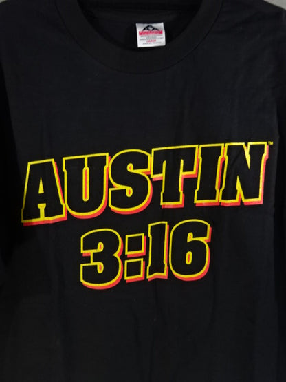 Stone Cold Steve Austin T-Shirt (3) (WWF(2000) / Black)