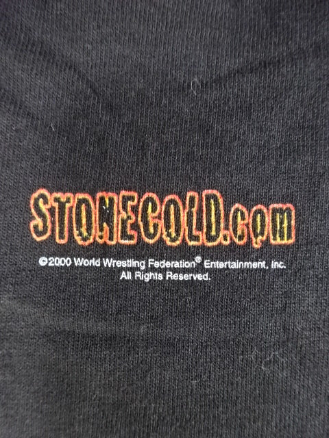 Stone Cold Steve Austin T-Shirt (3) (WWF(2000) / Black)