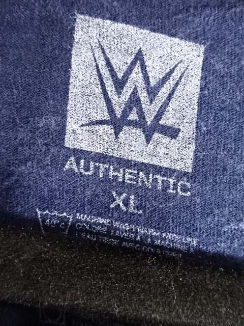 AJ Styles  Picture T-Shirt (1) (WWE (2018) / Navy)
