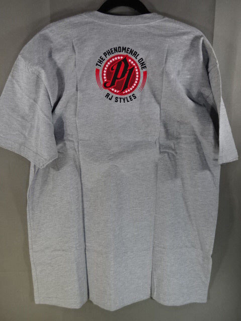 AJ Styles T-Shirt (3) (WWE (2017) / Grey)