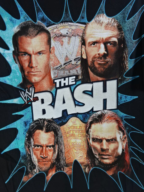 THE BASH Picture T-Shirt (WWE (2007) / Black)