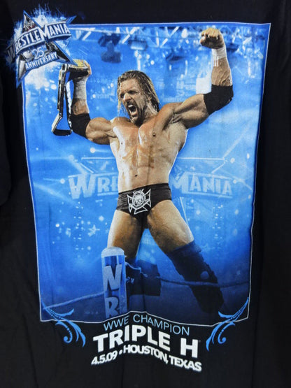 Triple H Picture T-Shirt (2) (WWE (2008) / Black)