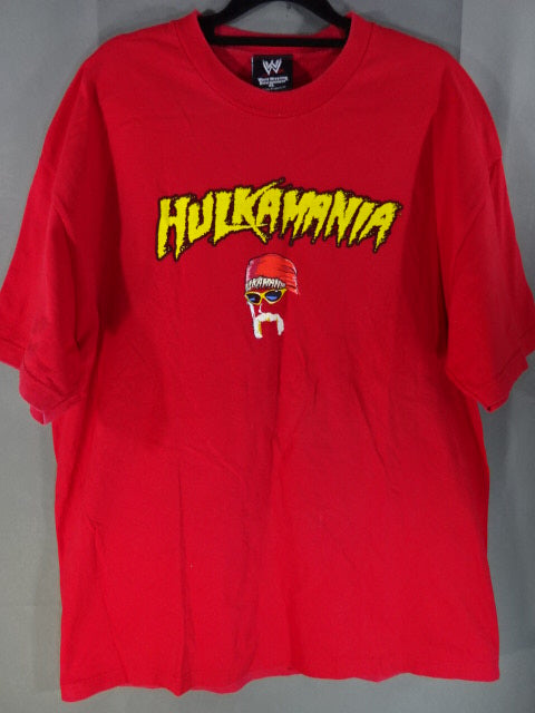 Hulk Hogan T-Shirt (2) (WWE (2005) / Red)