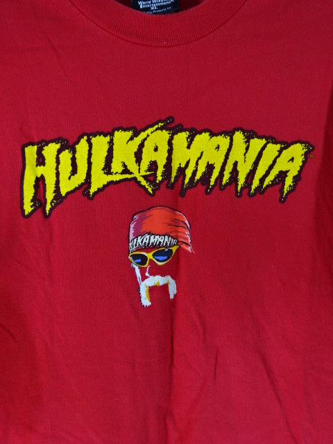 Hulk Hogan T-Shirt (2) (WWE (2005) / Red)