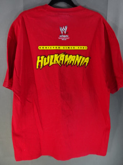 Hulk Hogan T-Shirt (2) (WWE (2005) / Red)