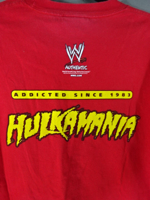 Hulk Hogan T-Shirt (2) (WWE (2005) / Red)