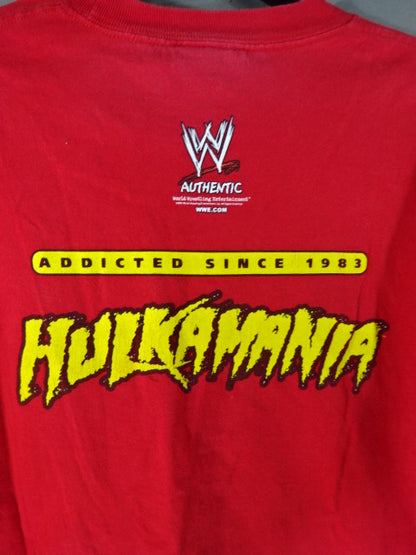 Hulk Hogan T-Shirt (2) (WWE (2005) / Red)