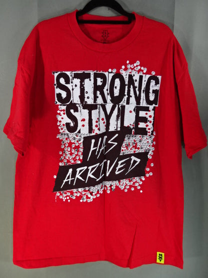 SHINSUKE NAKAMURA (Shinsuke Nakamura ) T-Shirt (1) (WWE (2014) / Red)