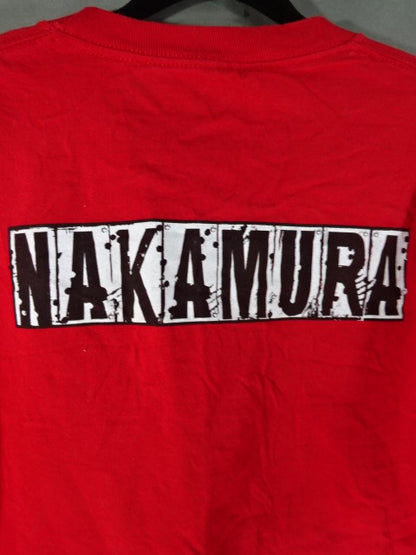 SHINSUKE NAKAMURA (Shinsuke Nakamura ) T-Shirt (1) (WWE (2014) / Red)