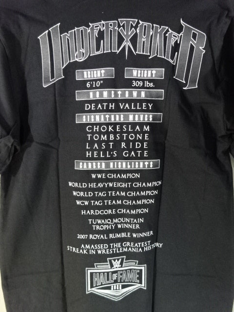 Undertaker T-Shirt (6) (WWE 2022 / Black)