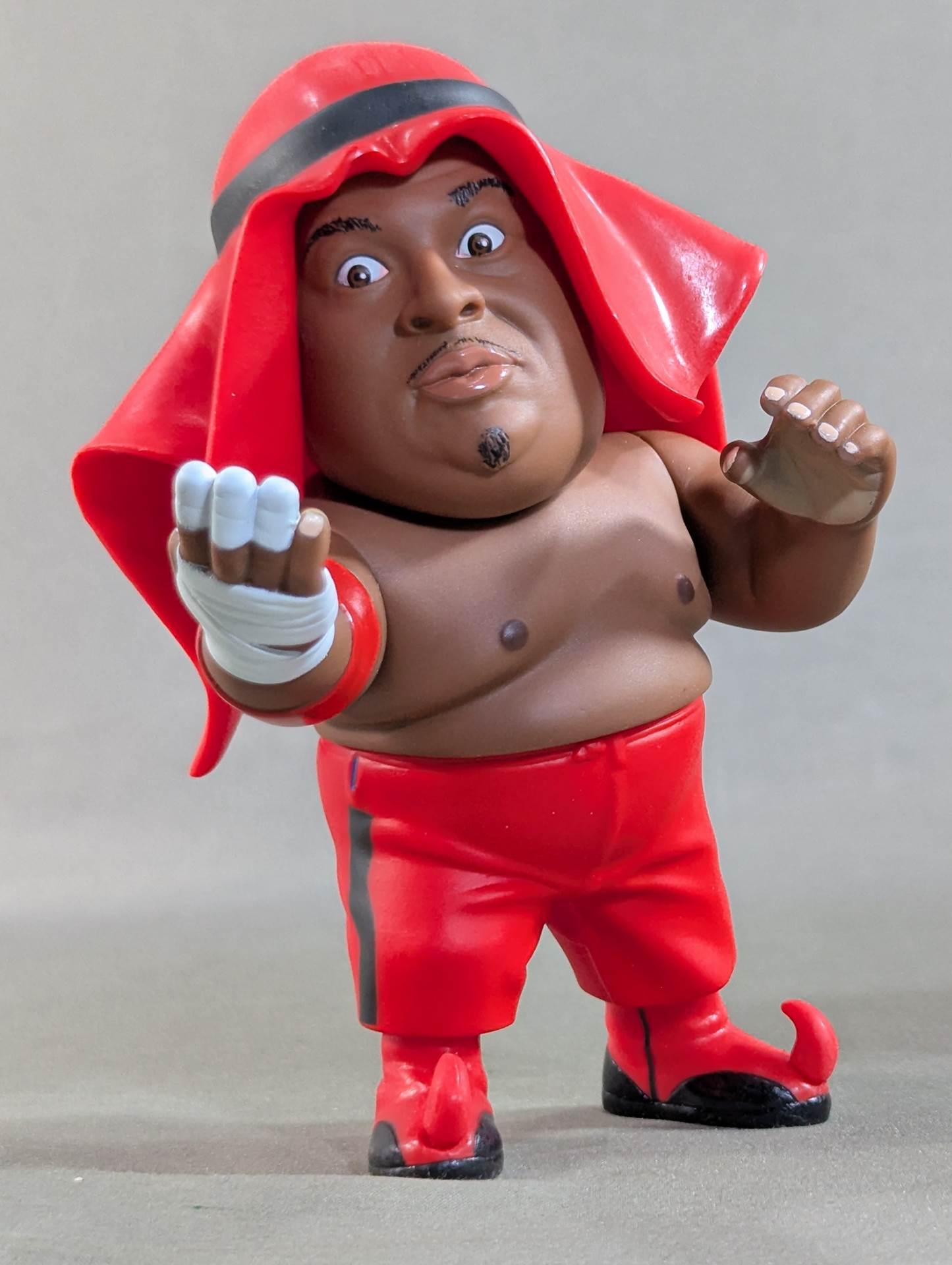 16dソフビコレクション007 アブドーラ・ザ・ブッチャー　 フィギュア 16dソフビコレクション007 アブドーラ・ザ・ブッチャー 赤コスチューム