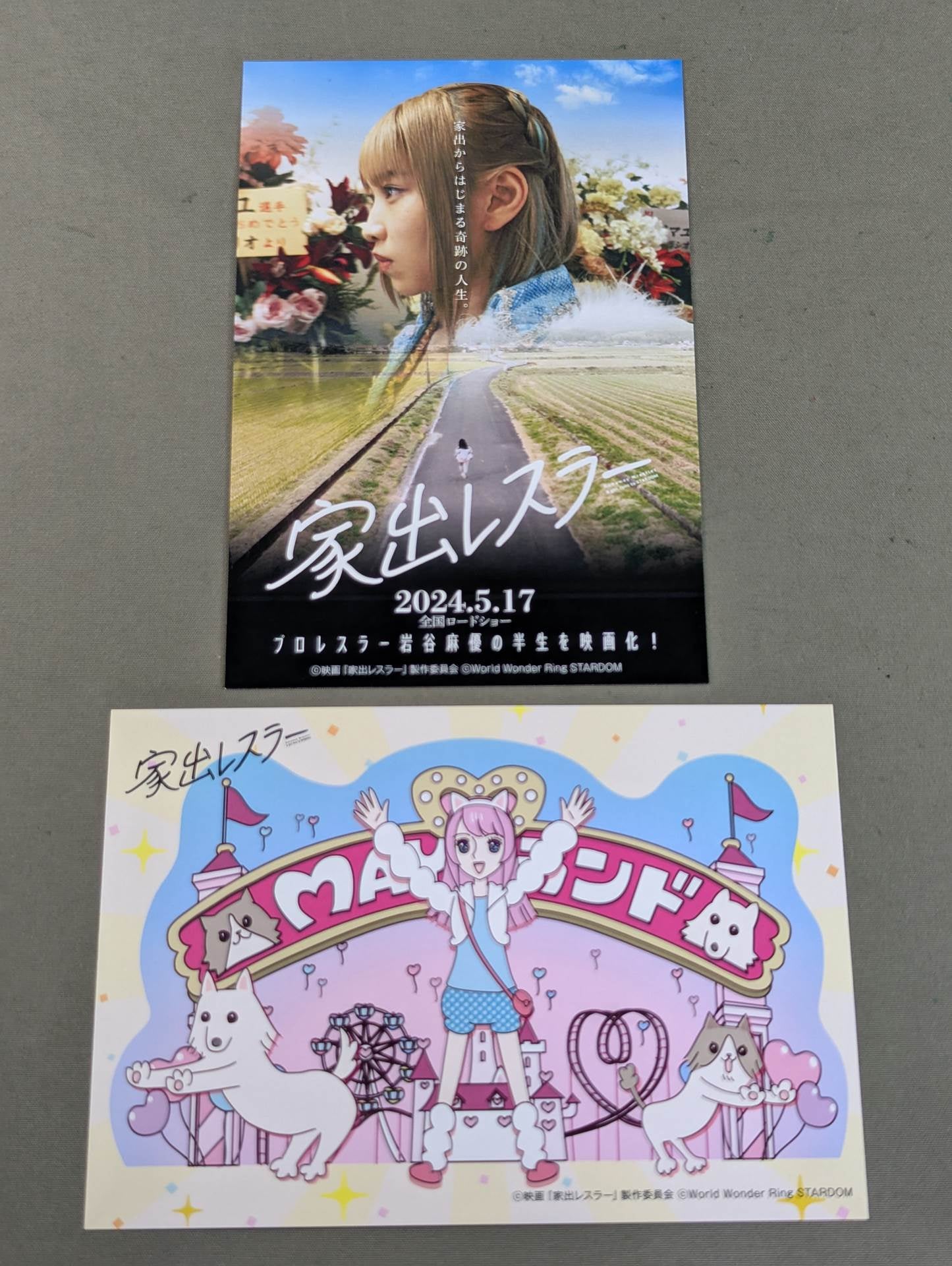 Runaway Wrestler Postcard Set(1)