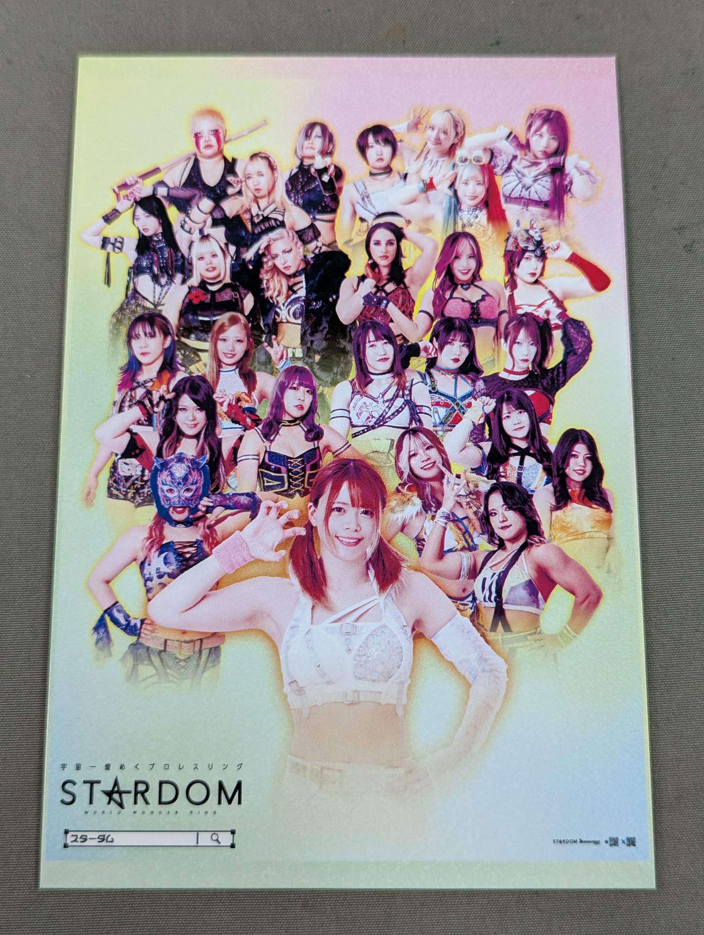 【hand signed autograph】 Mayu Iwatani  Postcards(1)