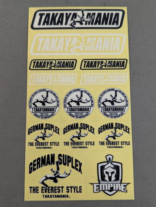 Yoshihiro Takayama  "TAKAYAMANIA" sticker
