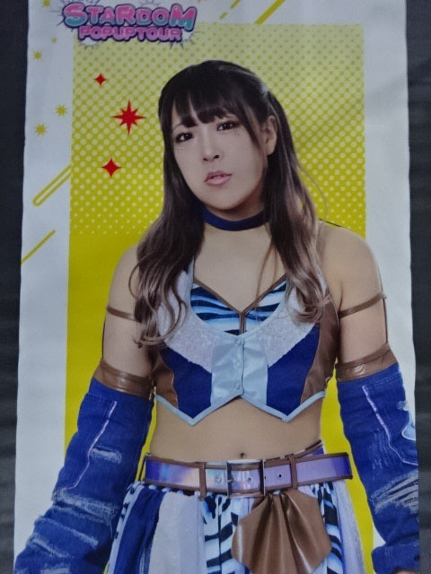 スターダム×TOWER RECORDS 2025 AZM 等身大タペストリー – 闘道館