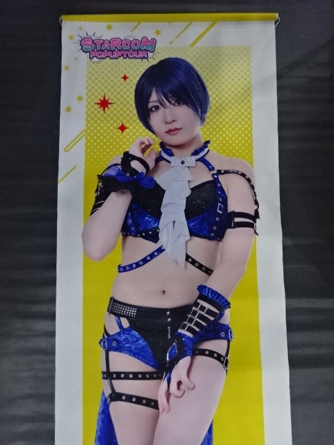 スターダム×TOWER RECORDS 2025 安納サオリ 等身大タペストリー