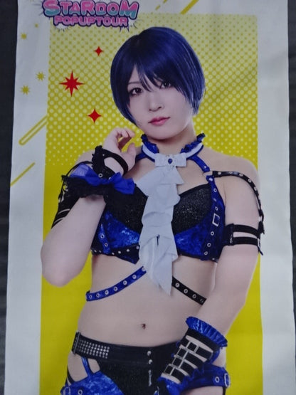 スターダム×TOWER RECORDS 2025 安納サオリ 等身大タペストリー