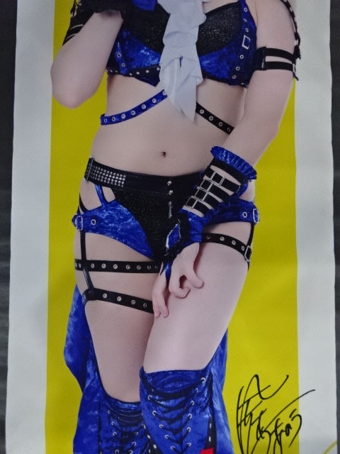 スターダム×TOWER RECORDS 2025 安納サオリ 等身大タペストリー